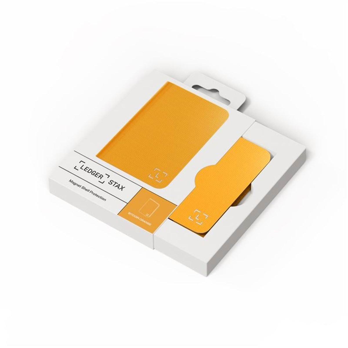 Чохол Ledger Stax Magnet Shell protection BTC Orange (LSMSPBO) 5 Чохол Ledger Stax Magnet Shell protection BTC Orange (LSMSPBO) 5