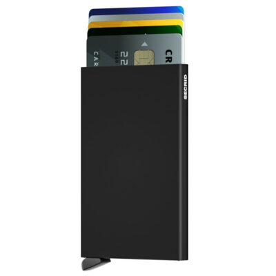 Алюмінієвий кардхолдер Secrid Cardprotector Black із захистом RFID 2