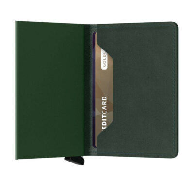 Кардхолдер Secrid Slimwallet Original green – ультратонкий гаманець із захистом RFID 2