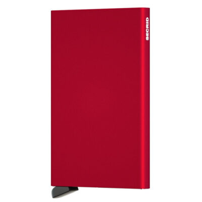 Алюмінієвий кардхолдер Secrid Cardprotector Red із захистом RFID
