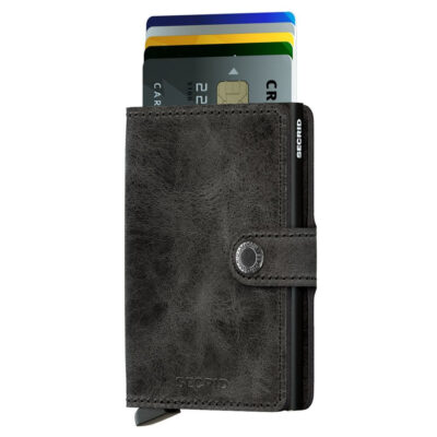 Кардхолдер Secrid Miniwallet Vintage Black – компактний гаманець із захистом RFID 2
