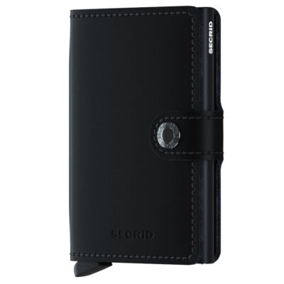 Кардхолдер Secrid Miniwallet Matte Black – компактний гаманець із захистом RFID