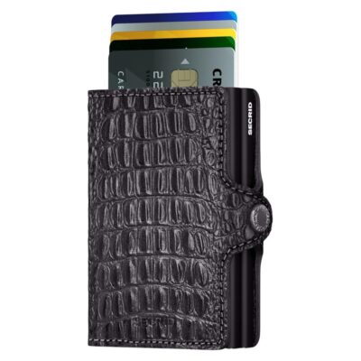 Кардхолдер Secrid Twinwallet Nile Black – ультратонкий гаманець із захистом RFID 2