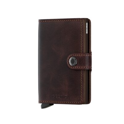 Кардхолдер Secrid Miniwallet Vintage Chocolate – компактний гаманець із захистом RFID