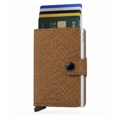 Кардхолдер Secrid Miniwallet Nile Brown – компактний гаманець із захистом RFID 2
