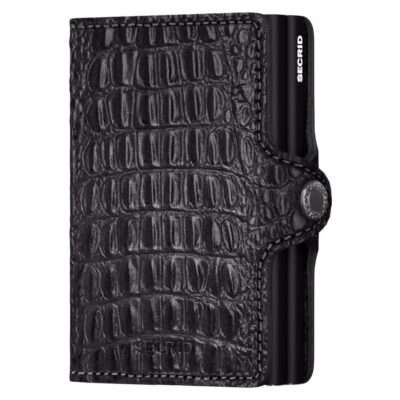Кардхолдер Secrid Twinwallet Nile Black – ультратонкий гаманець із захистом RFID