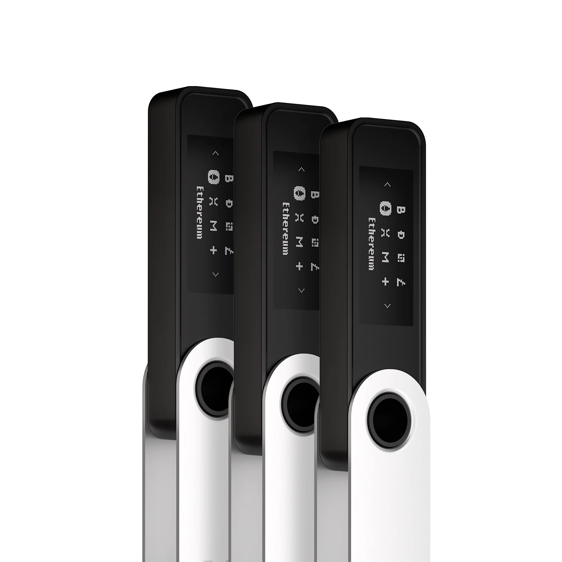 Набір криптогаманців Ledger Nano S Plus™ Famuly Pack Matte Black 2026 3шт Набір криптогаманців Ledger Nano S Plus™ Famuly Pack Matte Black 2026 3шт