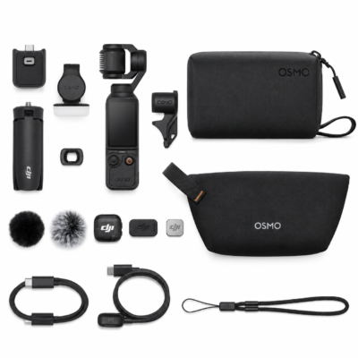 Камера DJI Osmo Pocket 4 Creator Combo, 4K 240 к/с, 1″ CMOS, ActiveTrack 7.0, 107 ГБ, DJI Mic 3 (2123616)