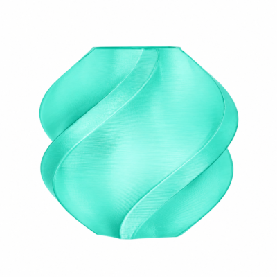 Філамент Bambu Lab PETG Translucent 1,75 мм, 1 кг, багаторазова котушка — Translucent Teal (32501)