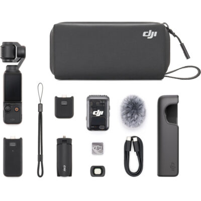Камера DJI Osmo Pocket 3 Creator Combo, 4K 120 к/с, 1″ CMOS, 3-осьова стабілізація, DJI Mic 2